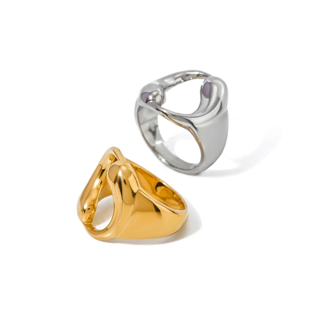 Silver Echo Ring