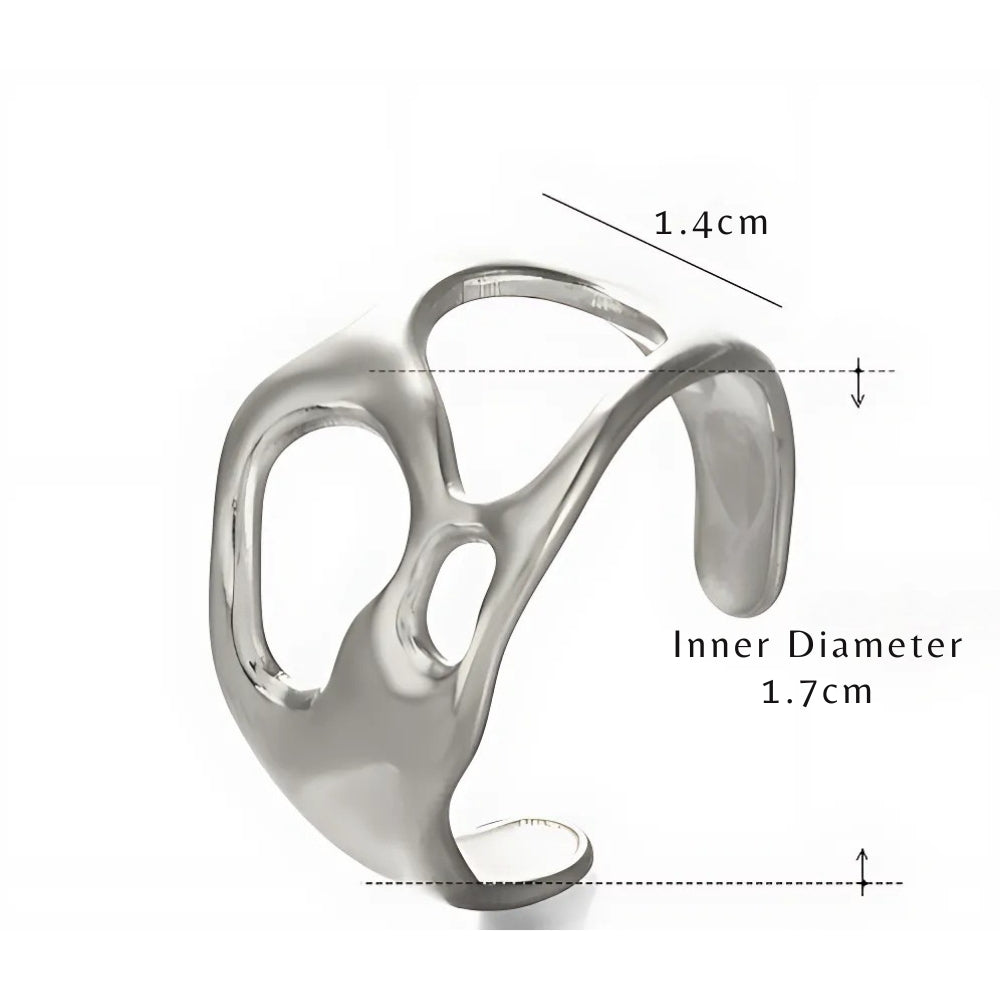 Trixie Silver Ring