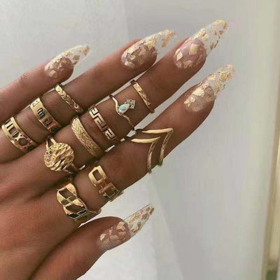 Exclusive Set of 8-12 Elegant Rings