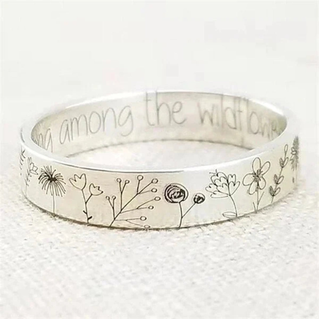 You Belong - Boho Vintage Silver Ring