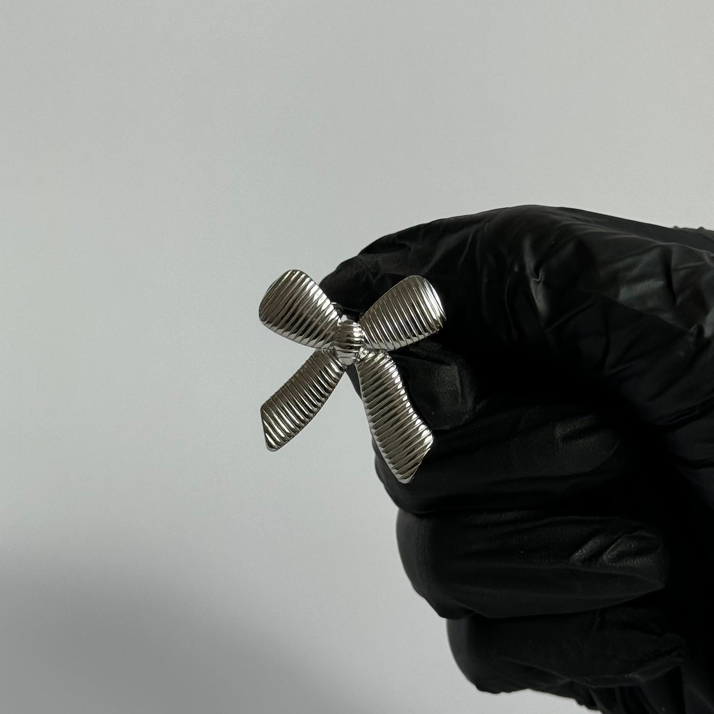 Silver Bow Ring