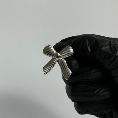 Silver Bow Ring