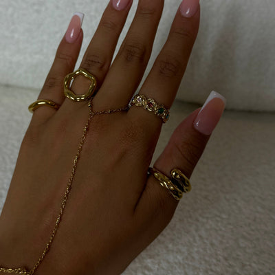 Gold Rainbow Ring