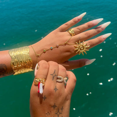 Gold Sunshine Ring