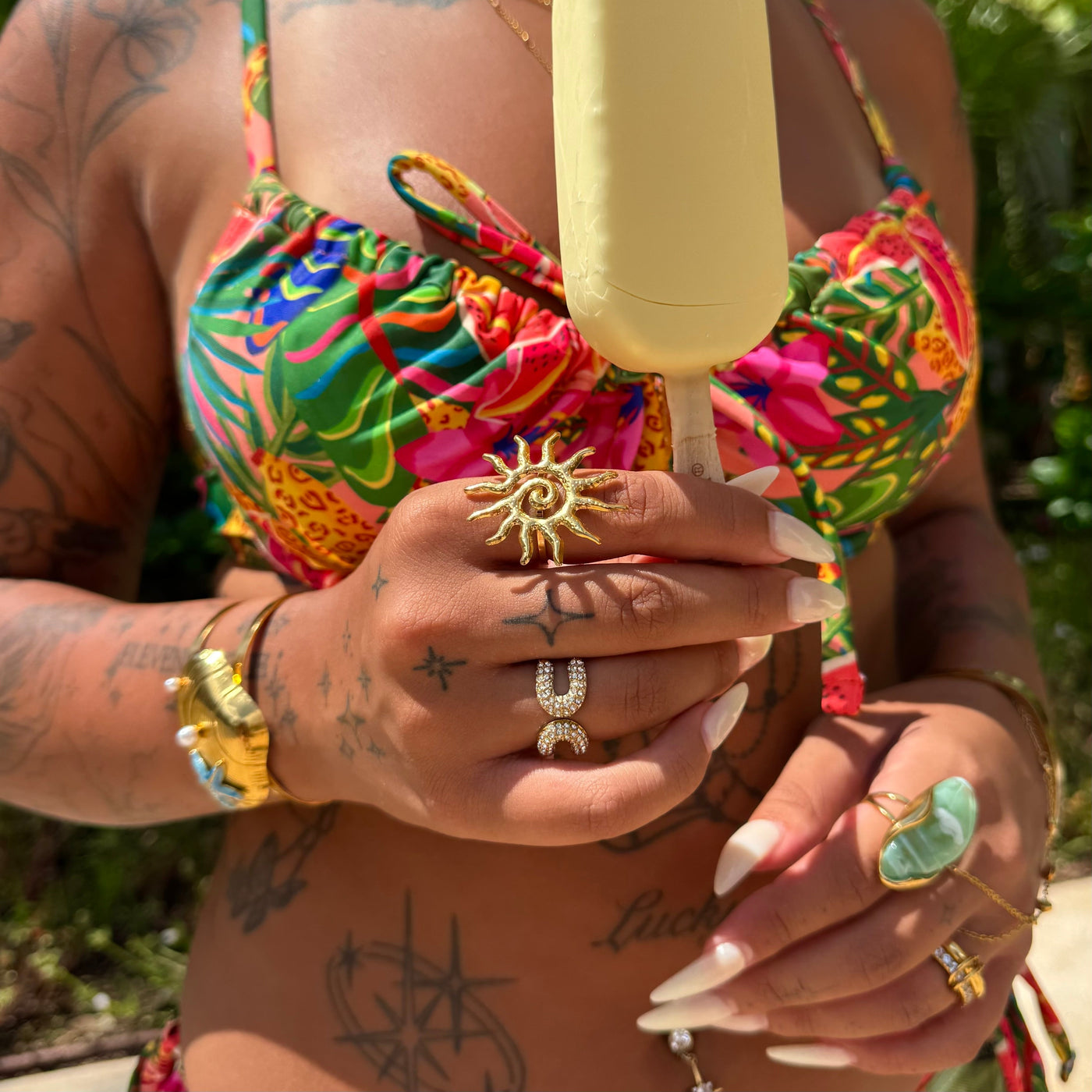 Gold Sunshine Ring