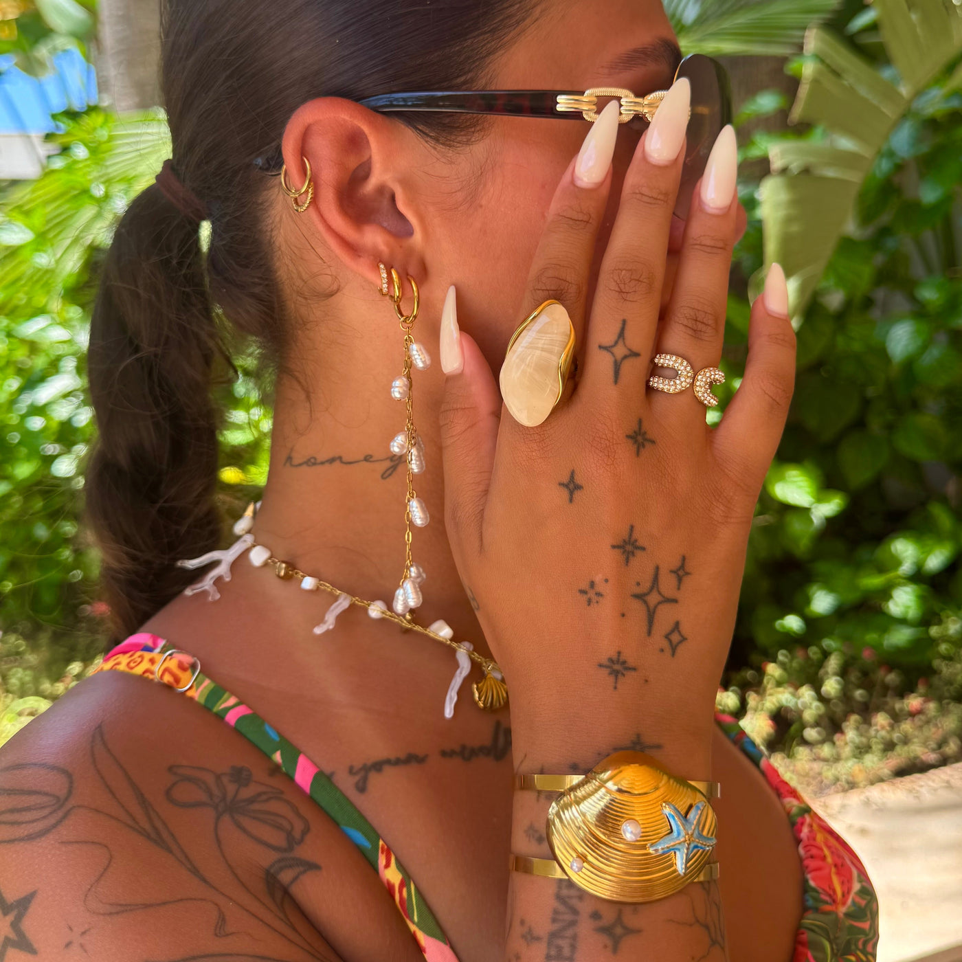 Selenite Ring