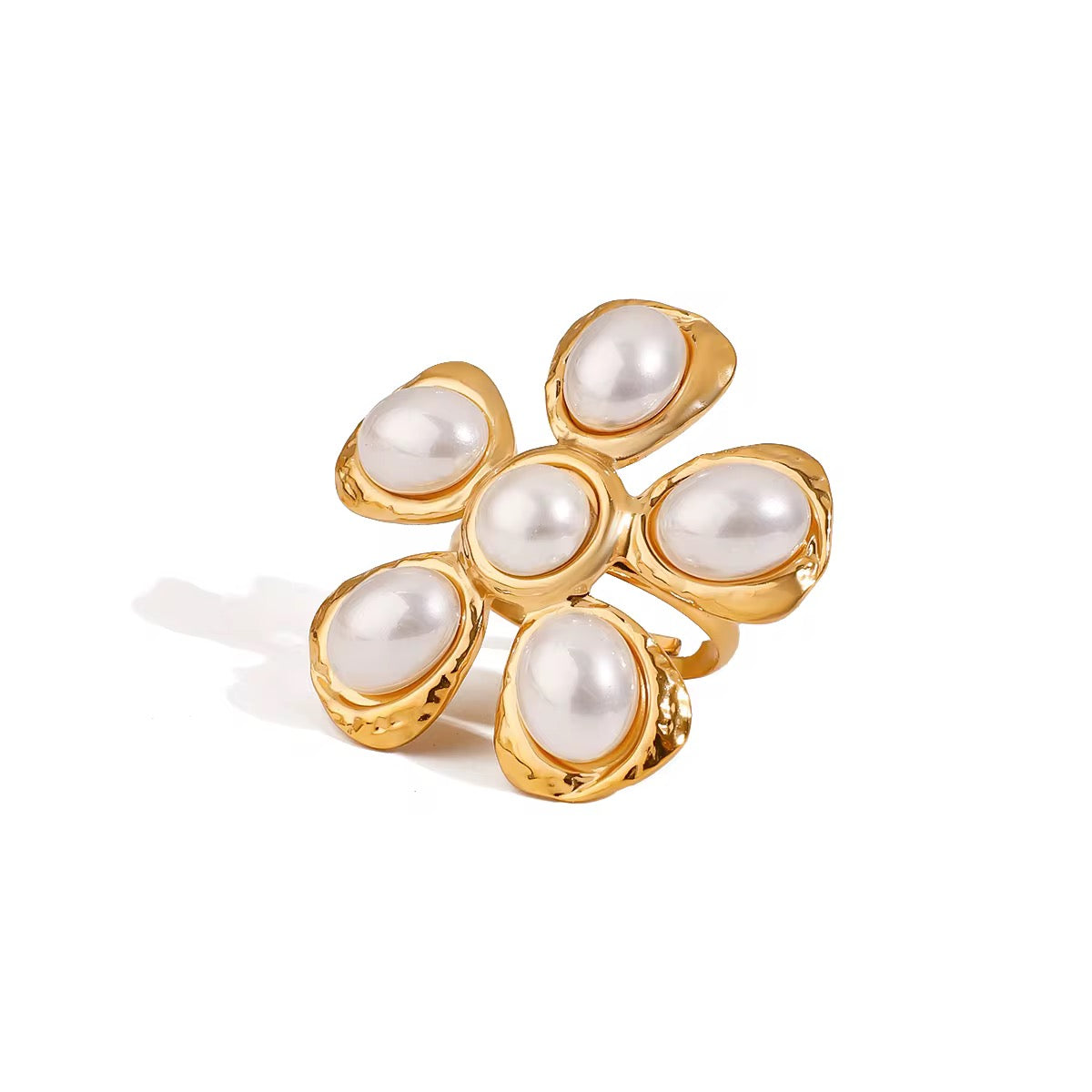 Gold Flora Ring