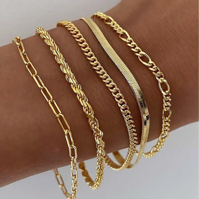 Ellis Renner Bracelet Set | White Gold