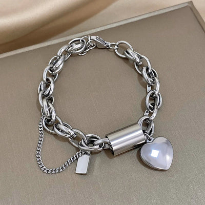 Heartened Chunky Bracelet | Gold