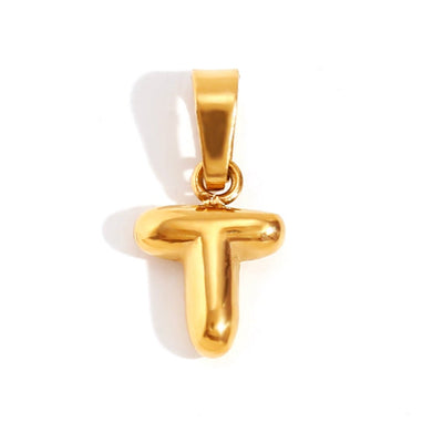 Sophisticated Bubble Letter Necklace