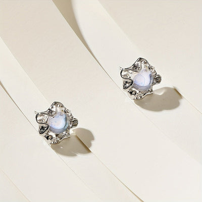 Annette Moon Stone-  Earrings