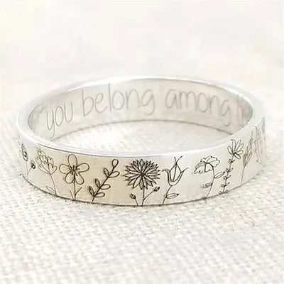 Whimsical Dandelion Blossom Ring