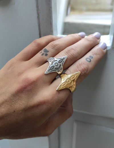 Ethnic jewely Boho rings