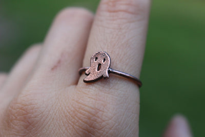 Ghost Ring Spooky Jewelry