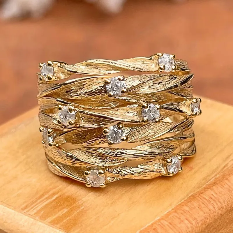 Timeless Elegance Gold Ring