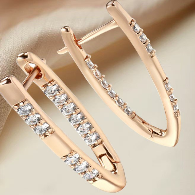 Exclusive Golden Hoop Earrings