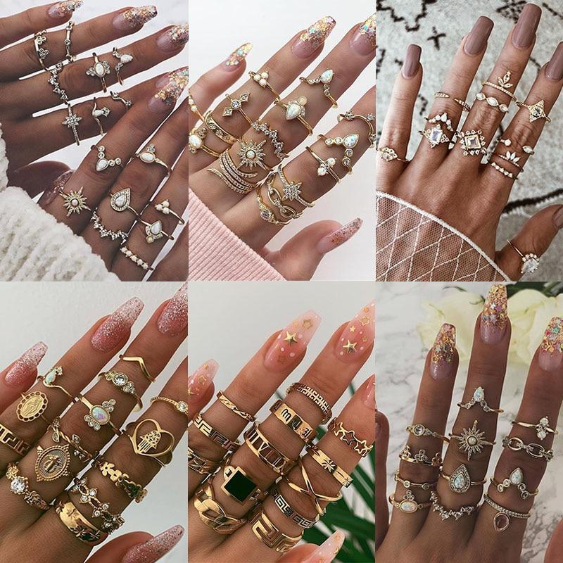 Exclusive Set of 8-12 Elegant Rings